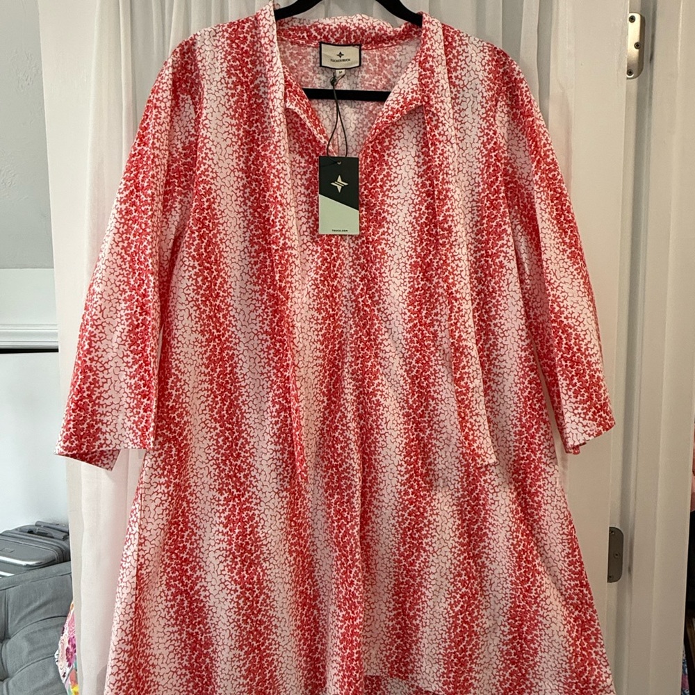 Tuckernuck Coral Caftan- NWT